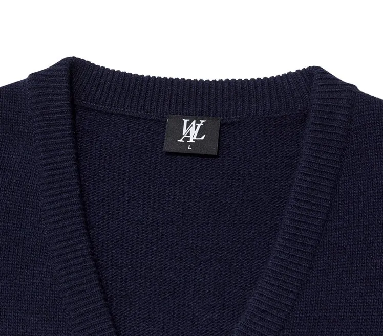 WOOALONG  |Casual Style Unisex Wool Nylon Street Style Long Sleeves