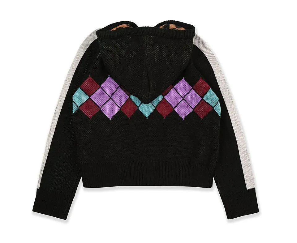 YOUTHBATH  |Unisex Street Style Bi-color Cardigans